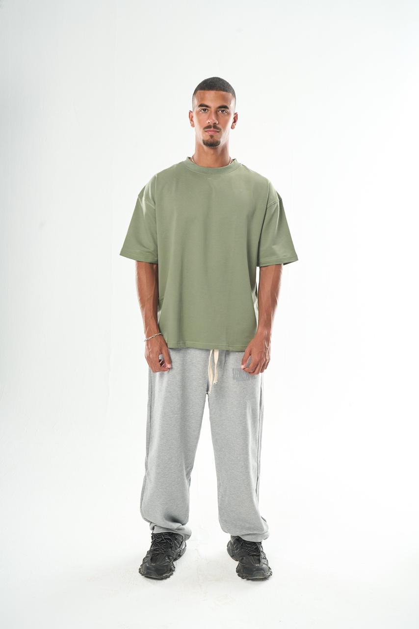 Men – Olive Green Basic T-Shirt – Seemly Essentials
