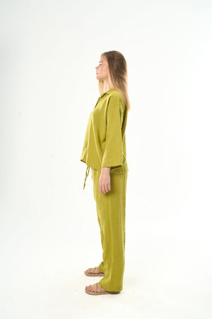Kiwi Women Linen Pants – Seemly Essentials