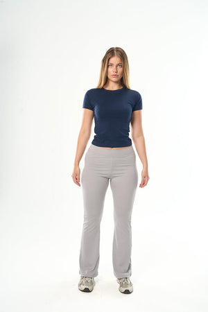 Women – Navy Blue Round Neck Top – Seemly Essentials