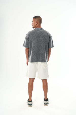 Men – Washed Gray Basic T-Shirt – Seemly Essentials