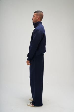 Men – Navy Blue Winter Sweatpants – Seemly Essentials
