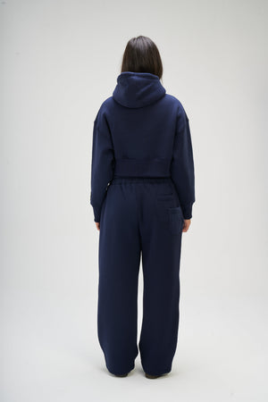 Women – Navy Blue Baby Hoodie – Seemly Essentials