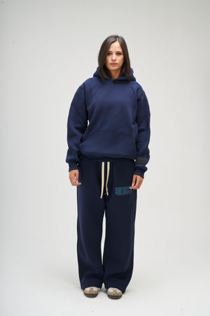 Women – Navy Blue Winter Sweatpants – Seemly Essentials