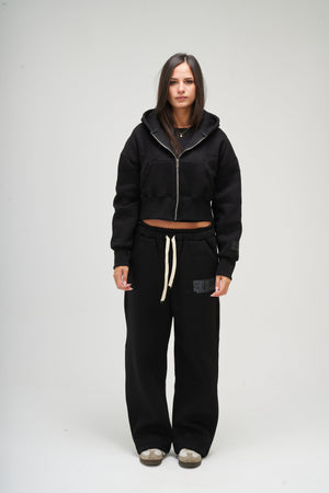 Women – Black Baby Zip Up – Seemly Essentials