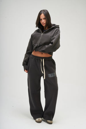 Women – Dark Grey Baby Zip Up – Seemly Essentials