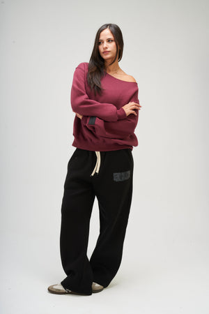 Women – Burgundy Off Shoulder – Seemly Essentials