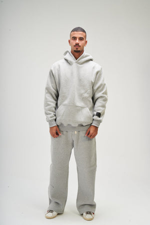 Men – Light Grey Basic Hoodie – Seemly Essentials