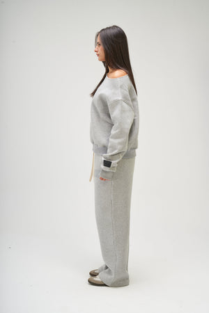 Women – Light Grey Off Shoulder – Seemly Essentials