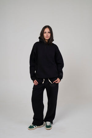 Women – Black Basic Hoodie – Seemly Essentials