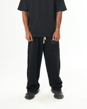 Men – Black Summer Sweatpants – Seemly Essentials (cover)
