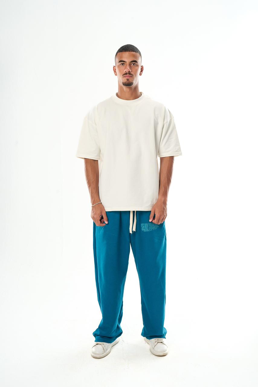 Men – Teal blue Summer Sweatpants – Seemly Essentials