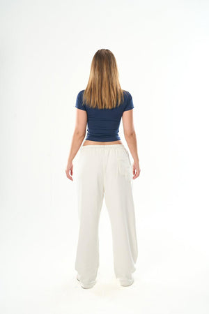 Women – Navy Blue Square Neck Top – Seemly Essentials