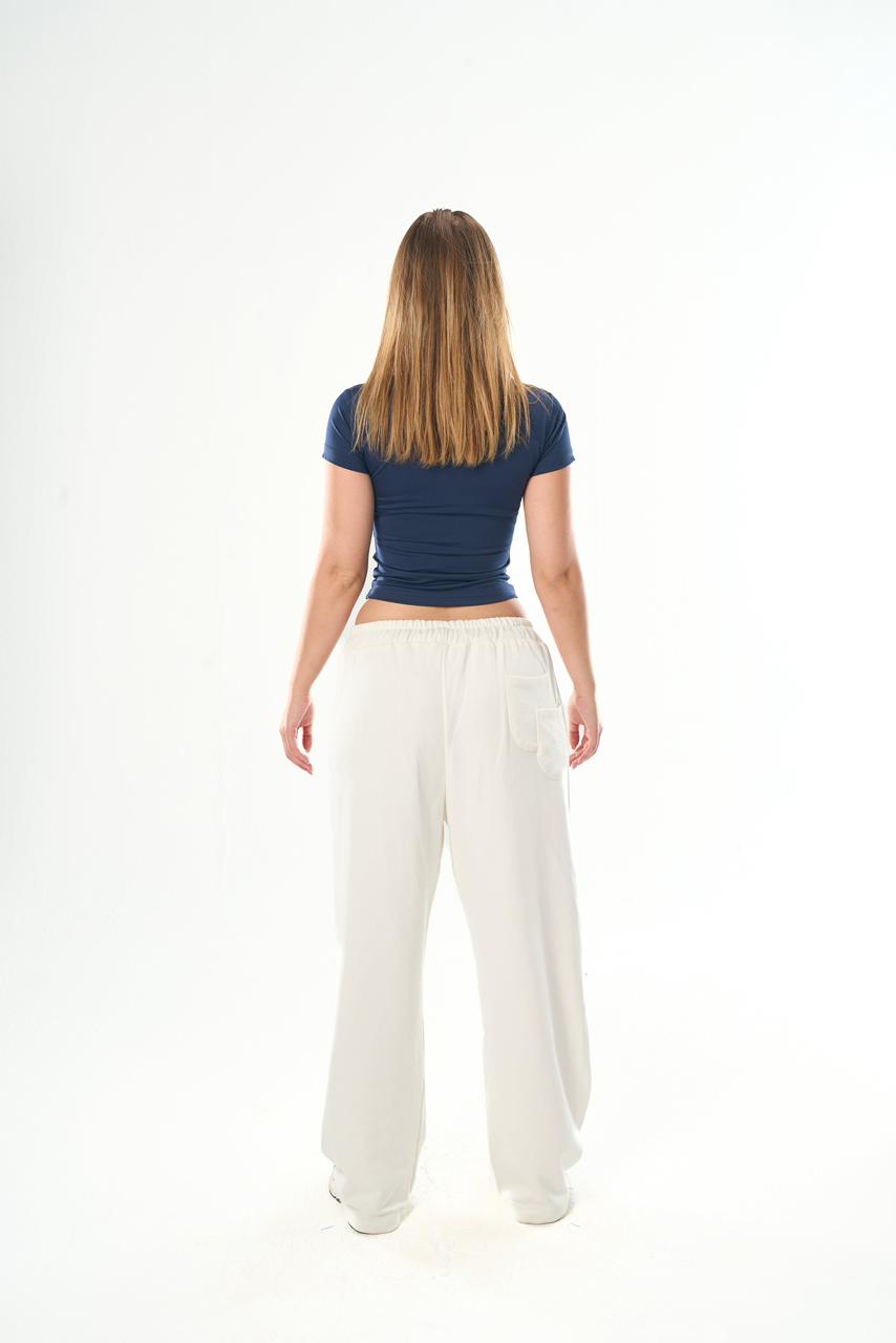 Women – Navy Blue Square Neck Top – Seemly Essentials