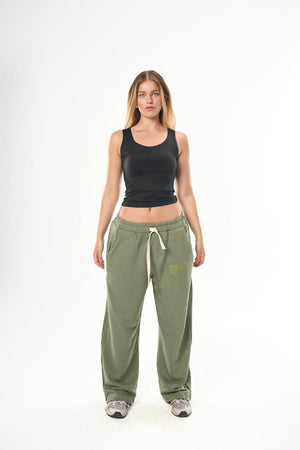 Women – Olive Green Summer Sweatpants – Seemly Essentials