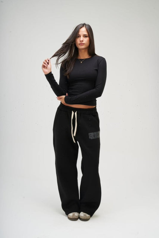 Long Sleeve Round Top