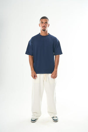 Men – Navy Blue Basic T-Shirt – Seemly Essentials