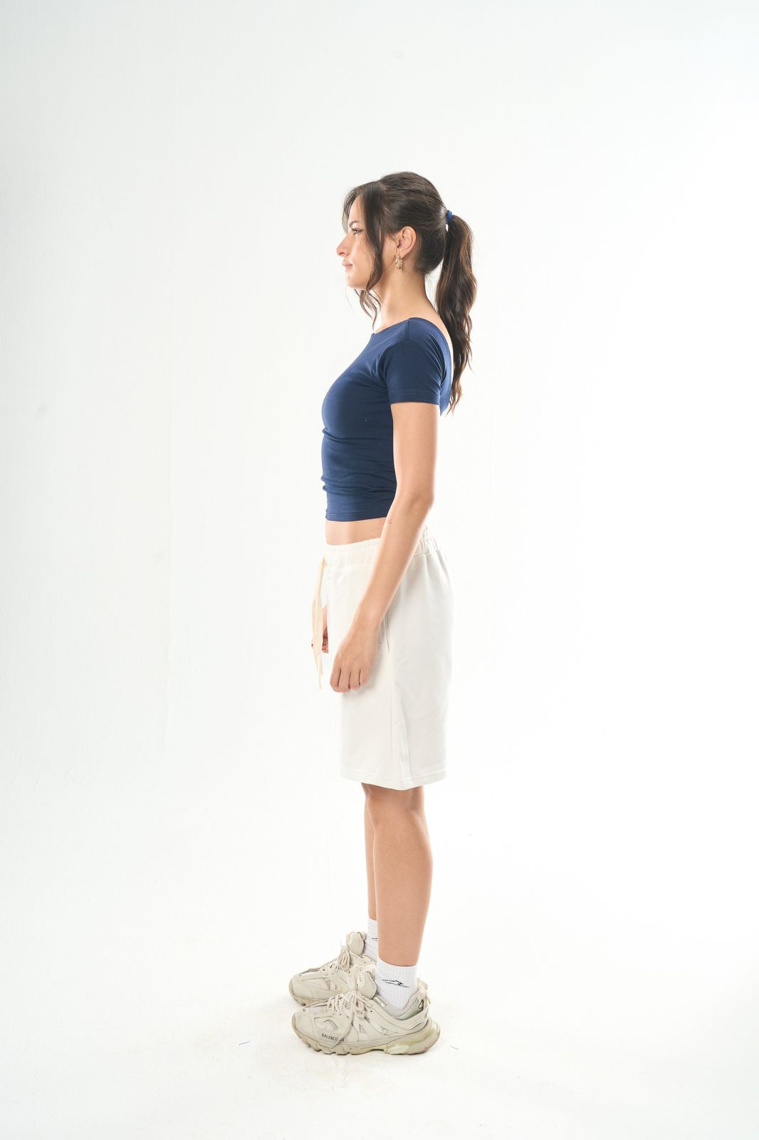 Women – Navy Blue Backless Top – Seemly Essentials