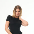 Women – Black Round Neck Top – Seemly Essentials (cover)