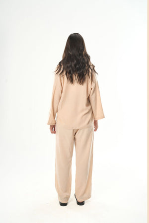 Beige Women Linen Shirt – Seemly Essentials