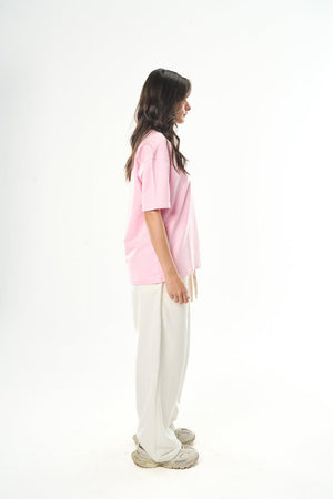 Women – Pink Basic T-Shirt – Seemly Essentials