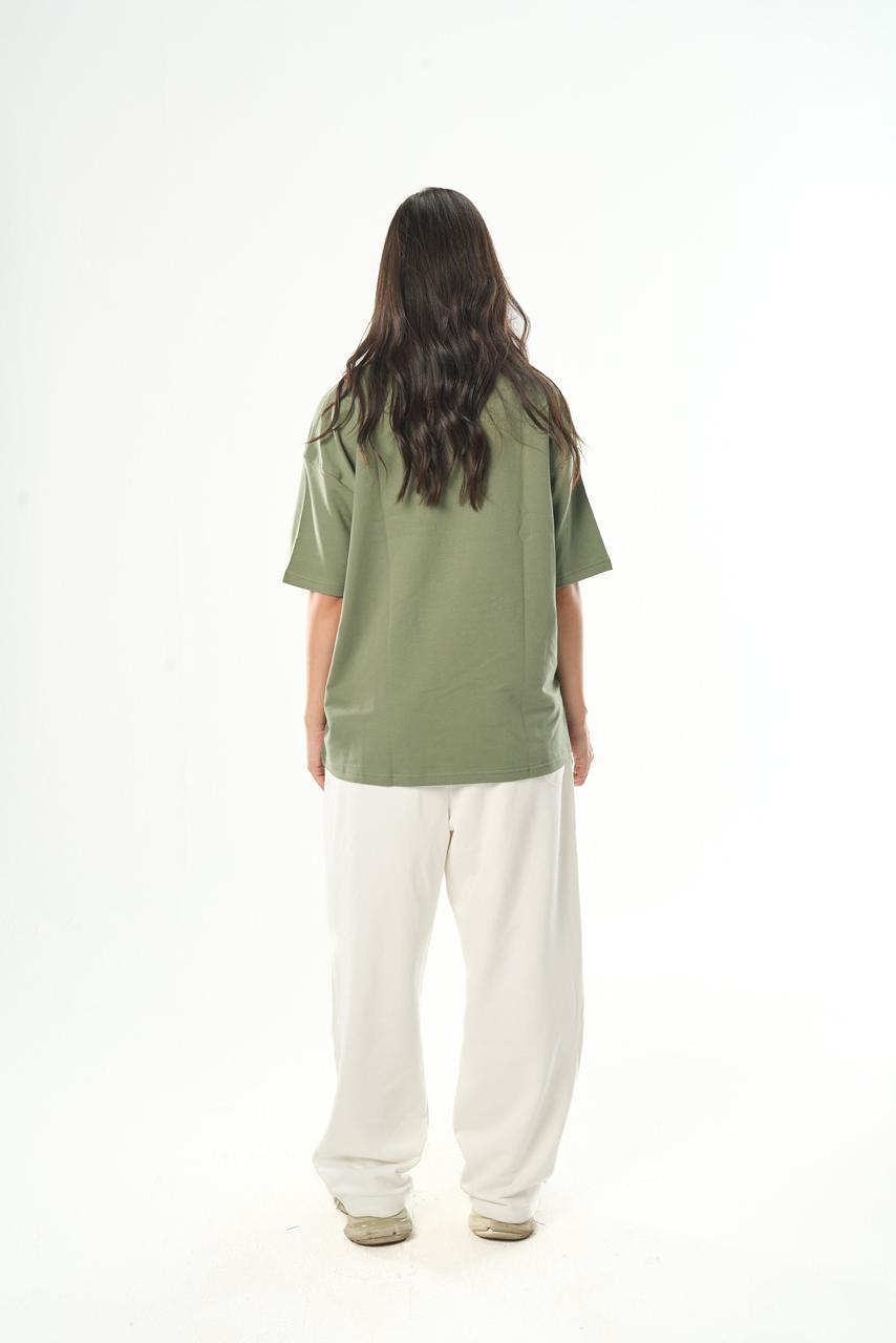 Women – Olive Green Basic T-Shirt – Seemly Essentials