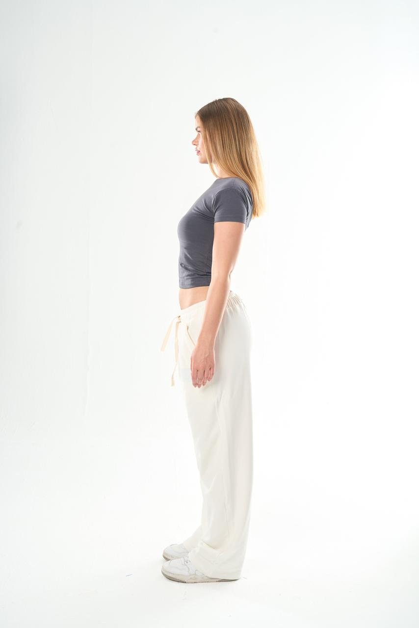 Women – Dark grey Backless Top – Seemly Essentials