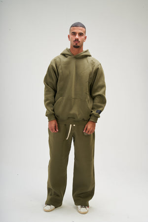 Men – Light Olive Basic Hoodie – Seemly Essentials
