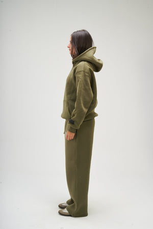 Women – Olive Q-Zip – Seemly Essentials