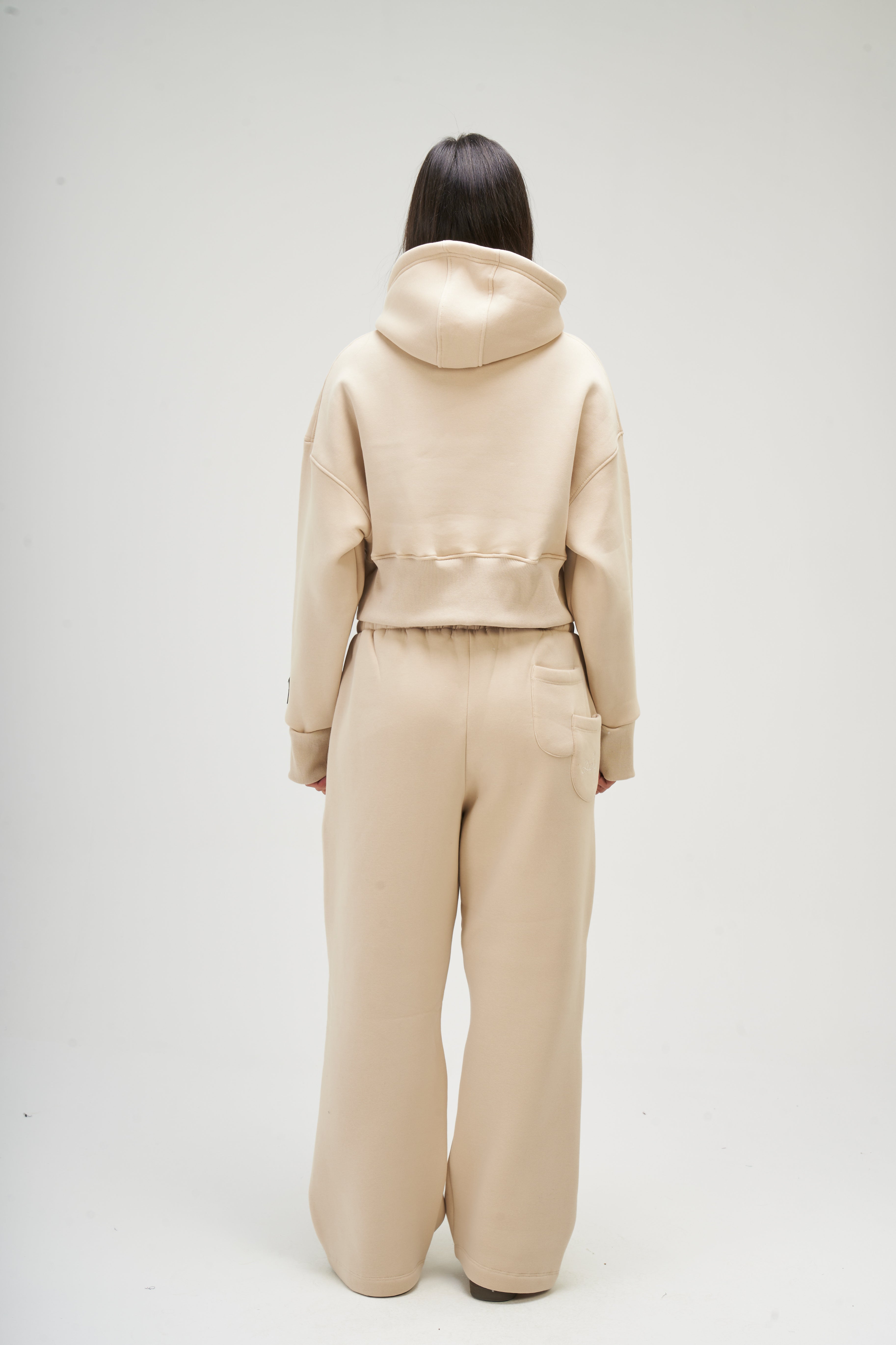 Women – Beige Baby Hoodie – Seemly Essentials
