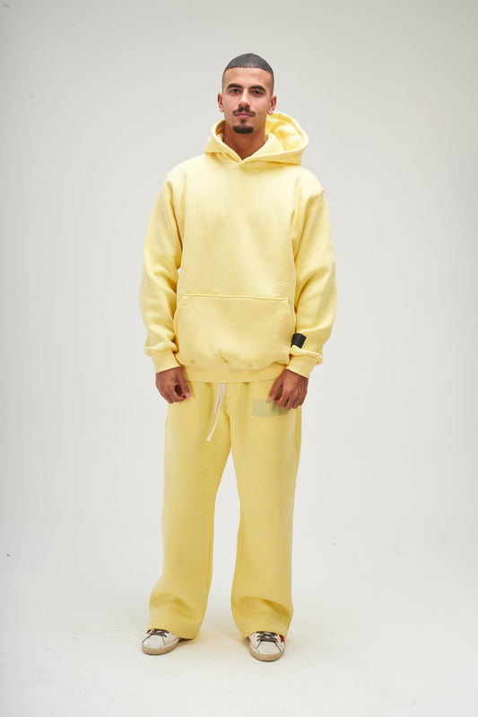 Yellow Basic Hoodie