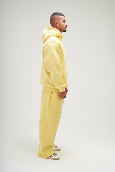 Yellow Basic Hoodie