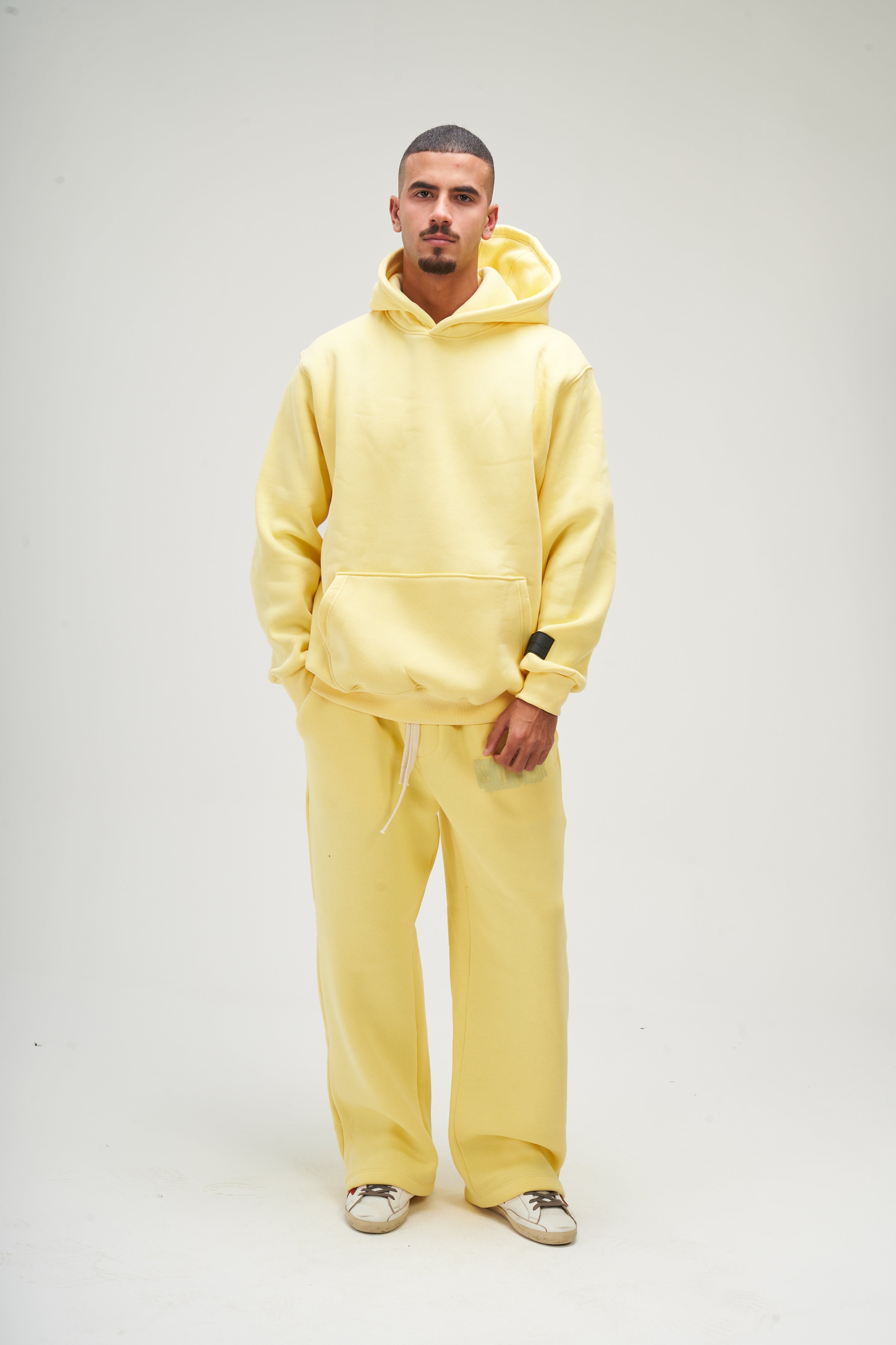 Men – Yellow Basic Hoodie – Seemly Essentials