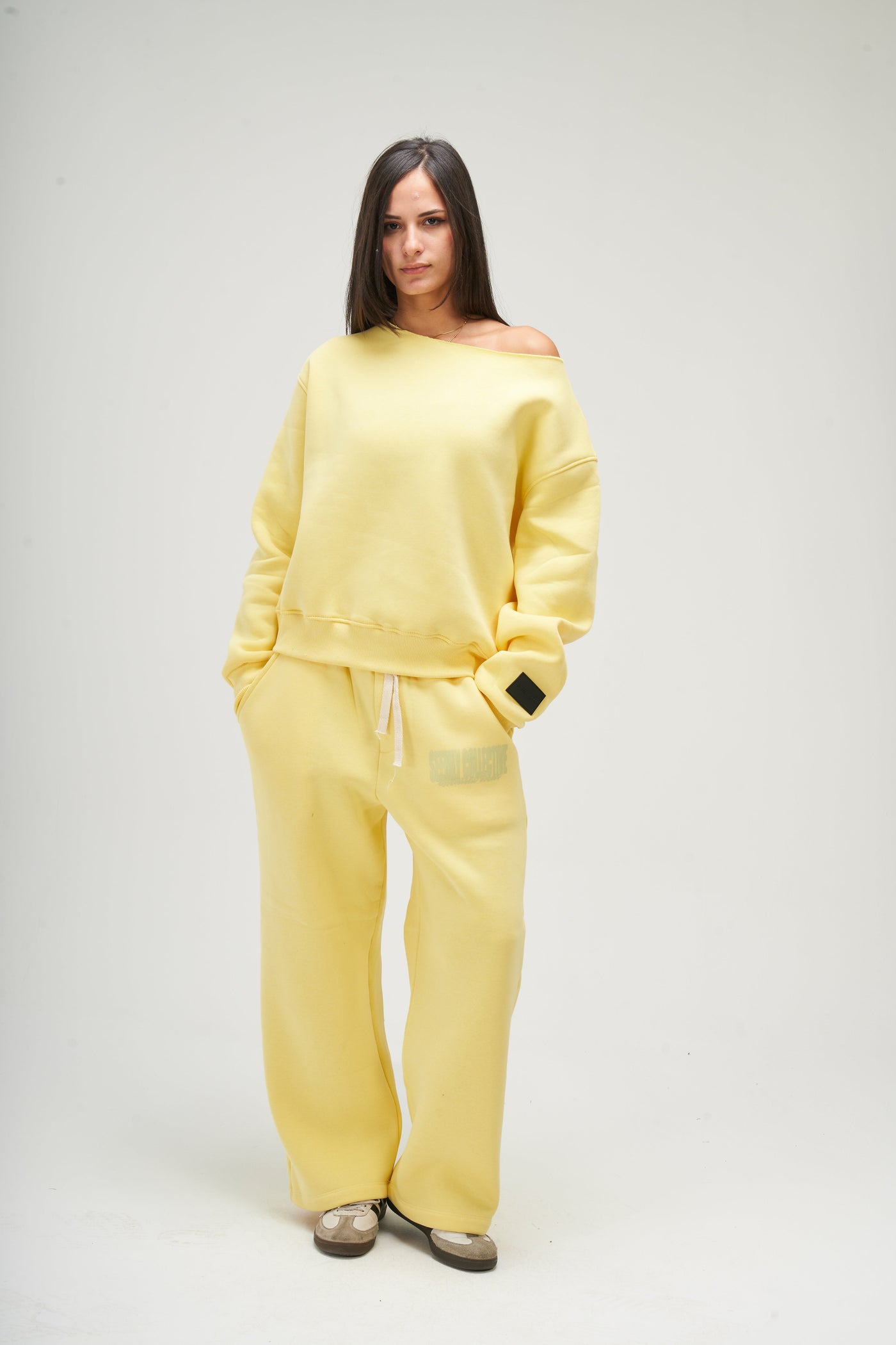 Winter Yellow Sweatpants