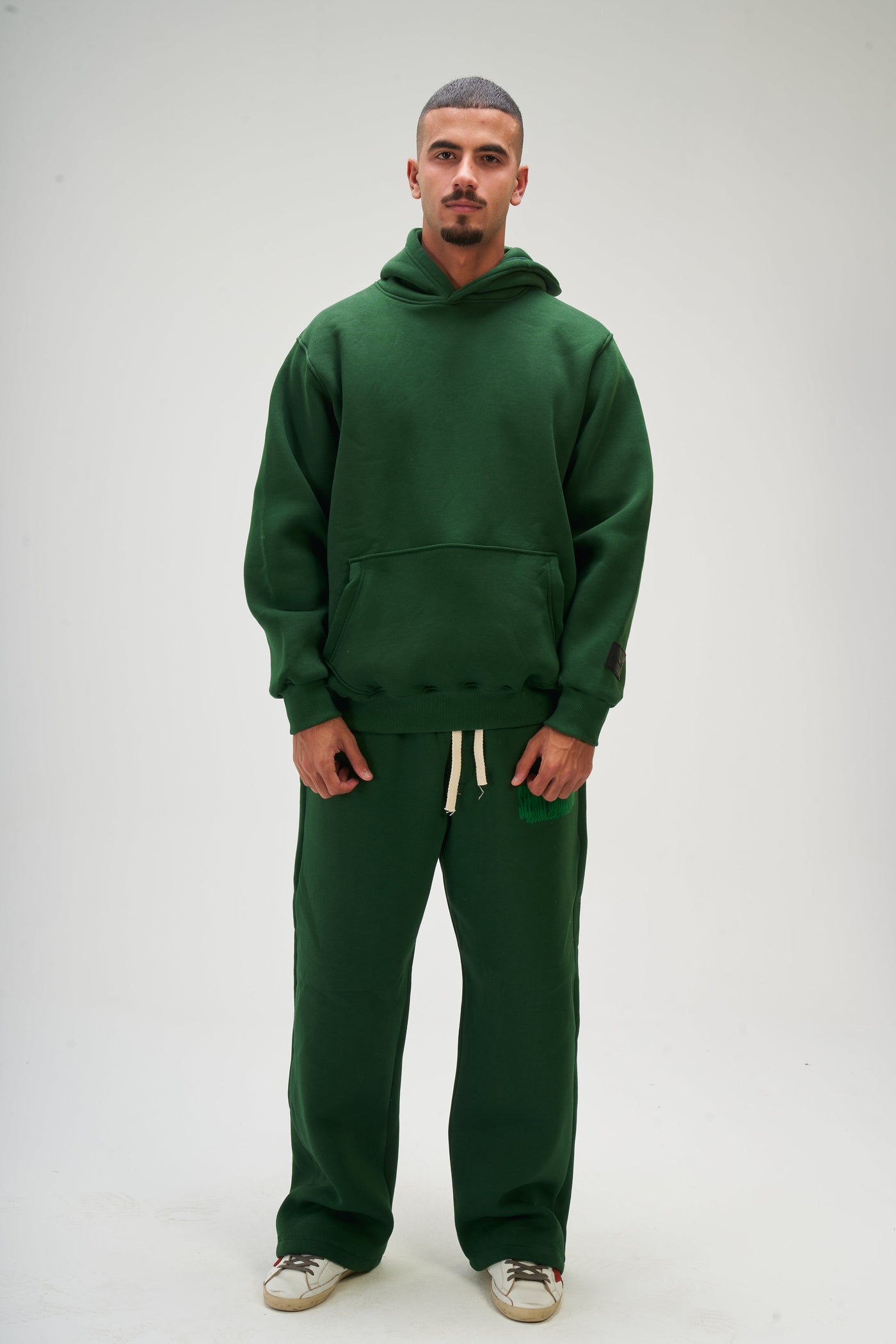 Green Basic Hoodie