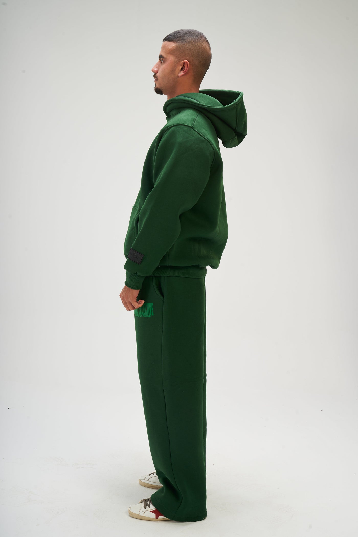 Green Basic Hoodie