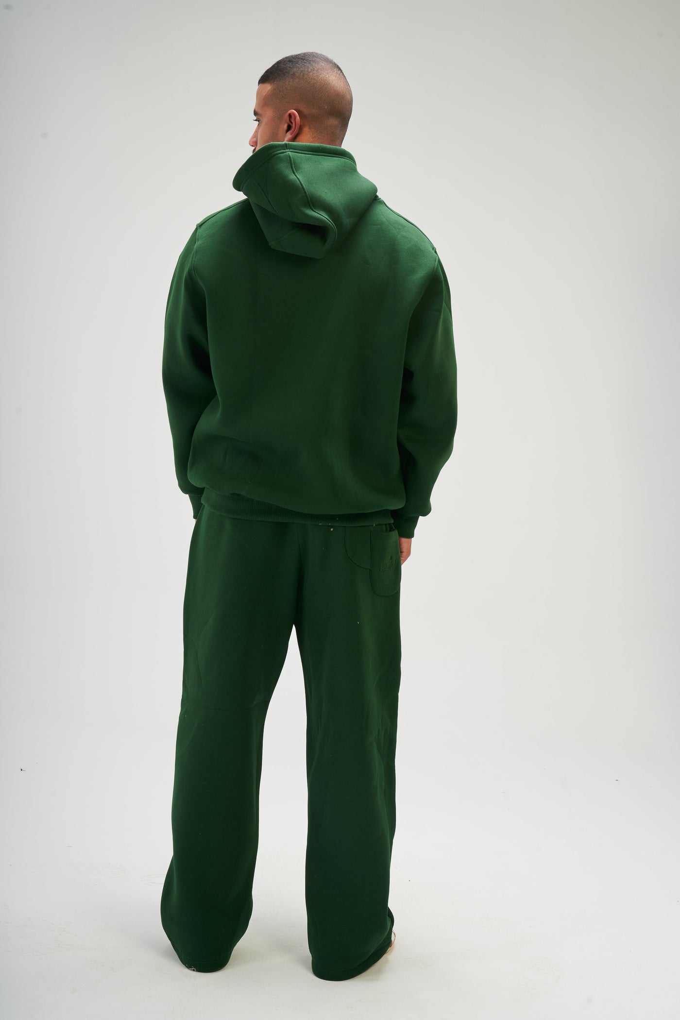 Winter Dark Green Sweatpants
