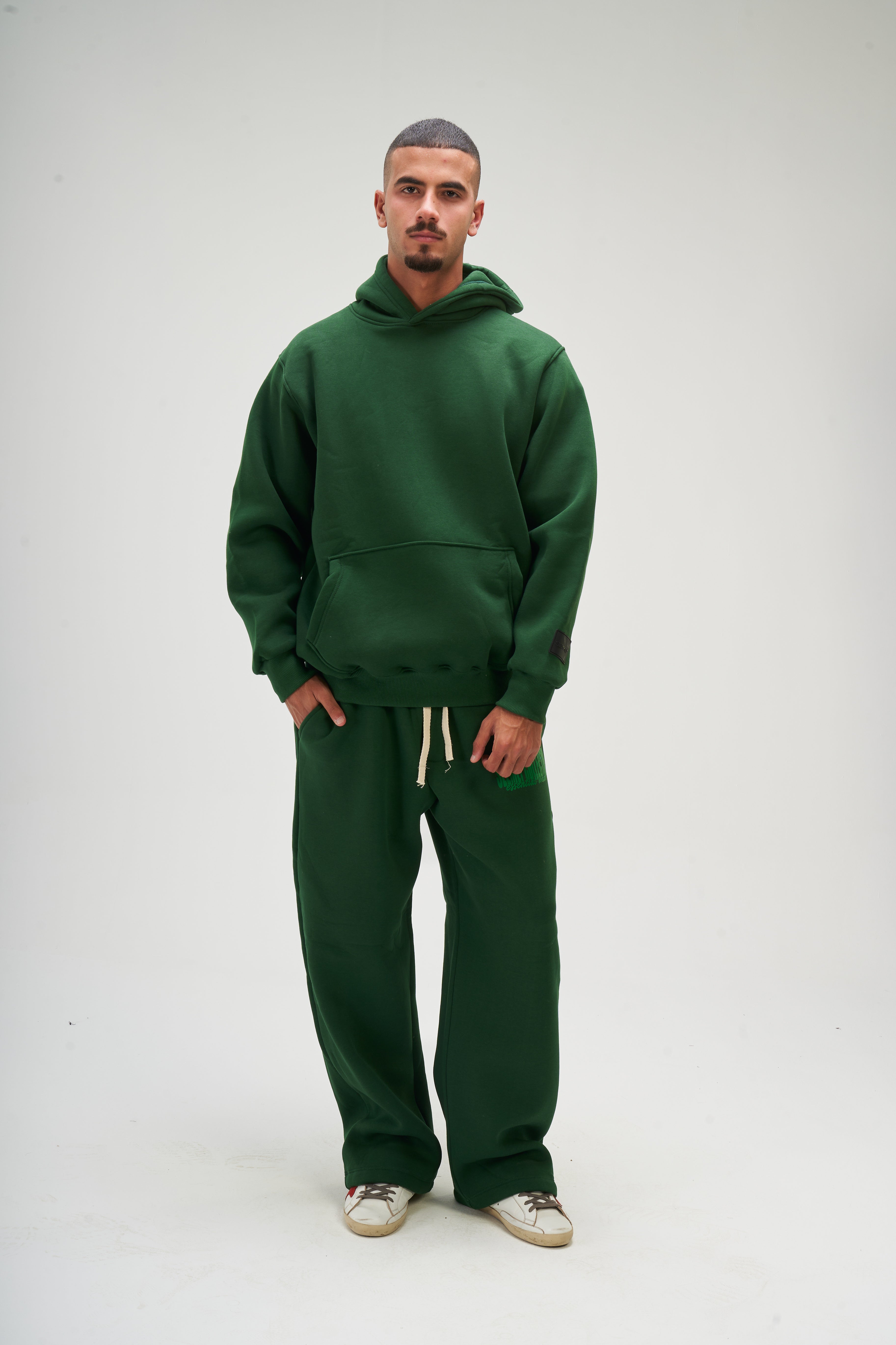 Men – Green Basic Hoodie – Seemly Essentials