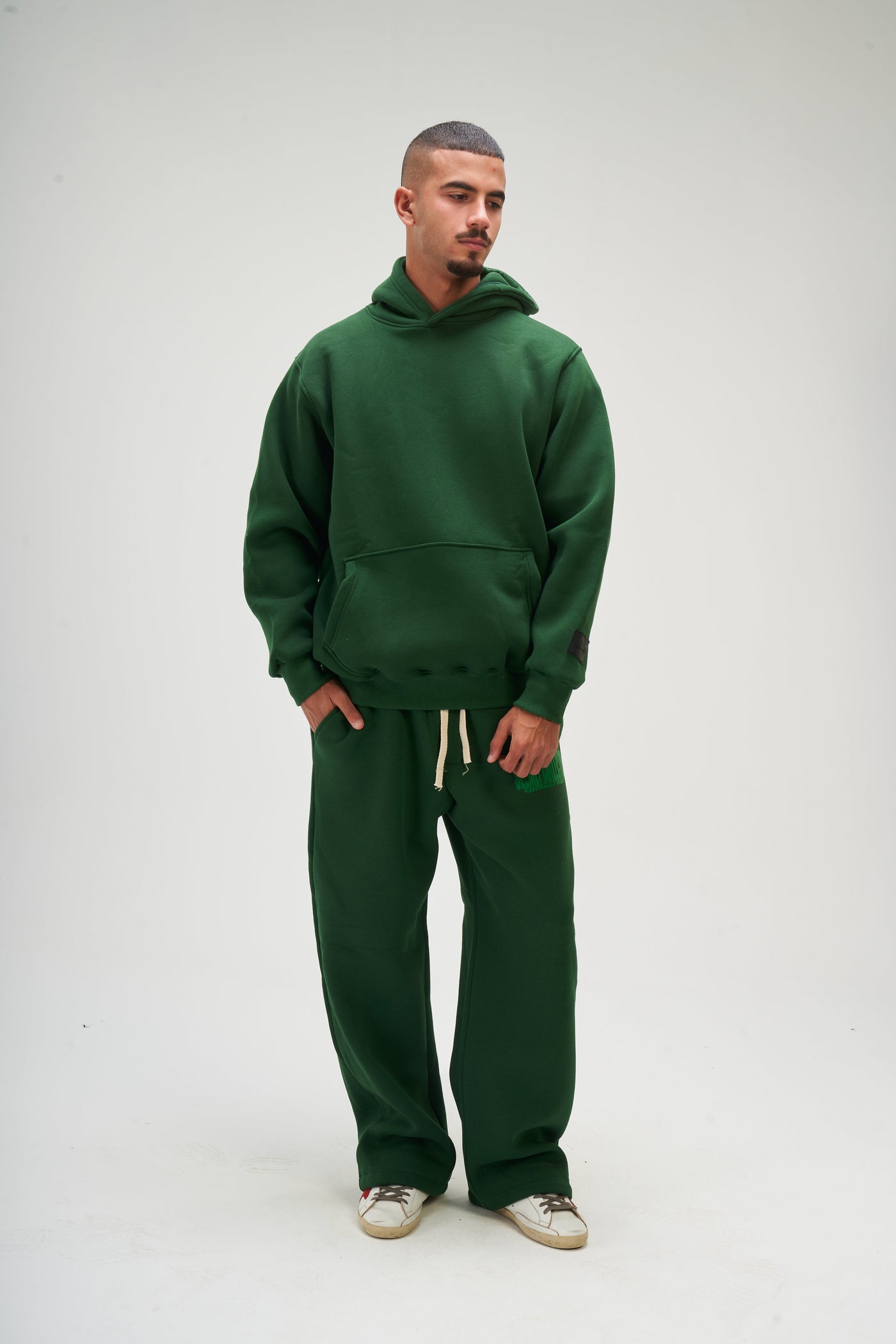 Green Basic Hoodie