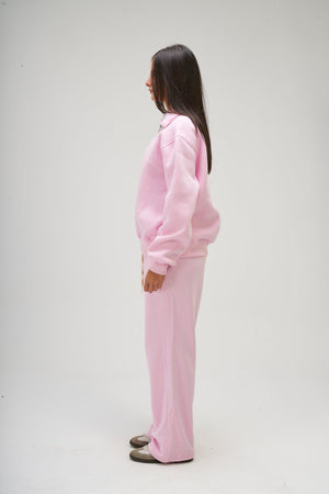 Women – Pink Q-Zip – Seemly Essentials