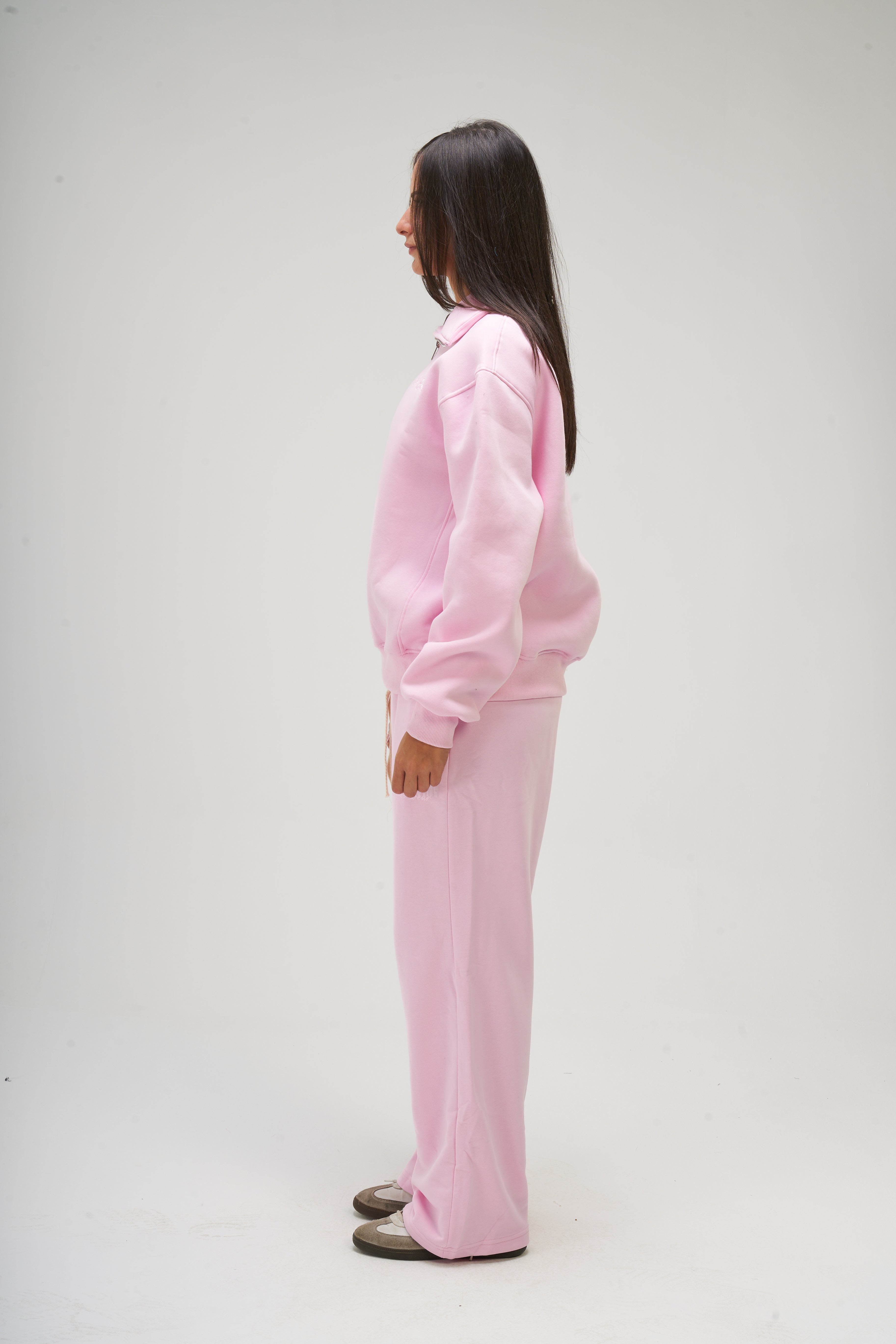 Women – Pink Q-Zip – Seemly Essentials