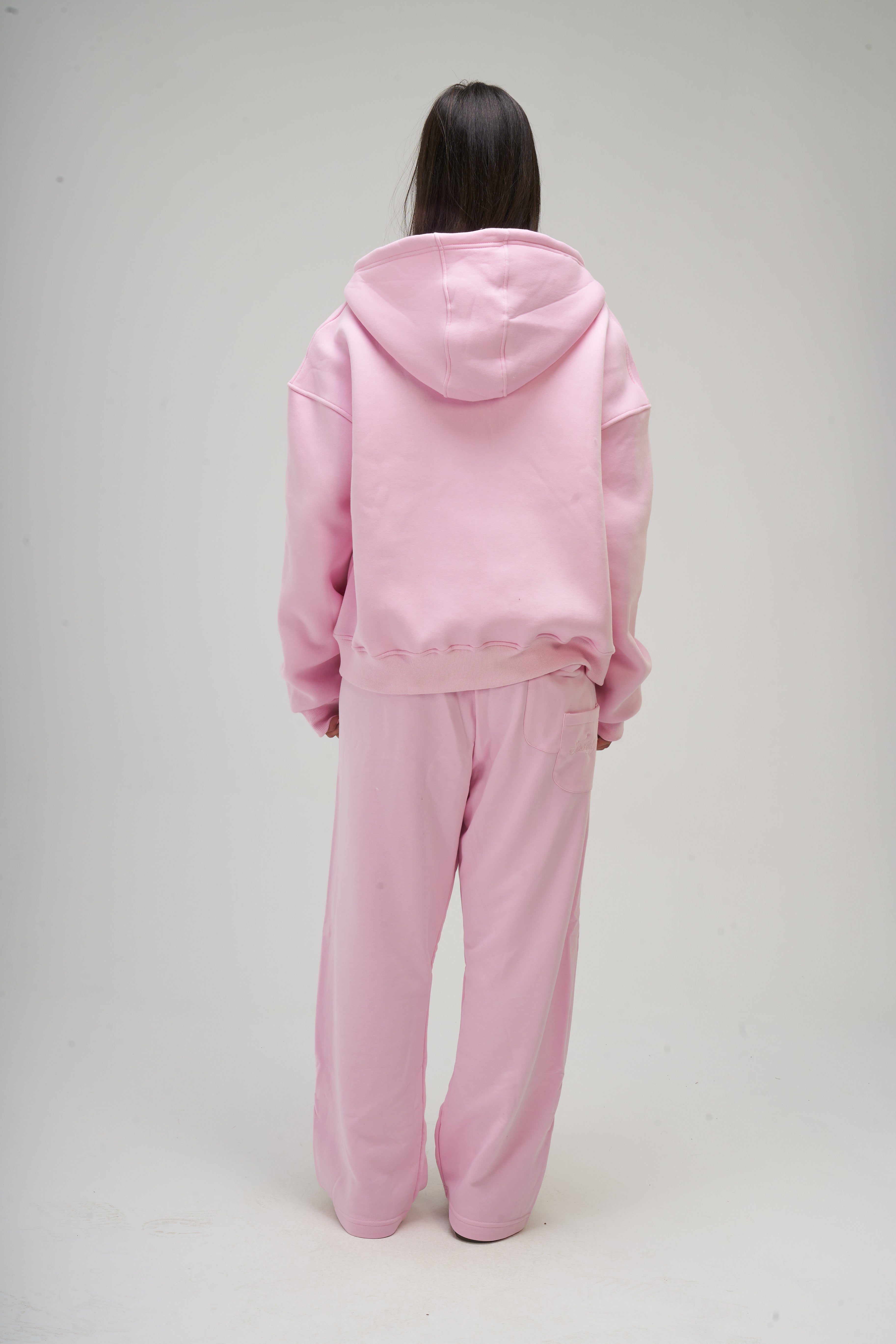Women – Pink Zip-Up Hoodie – Seemly Essentials