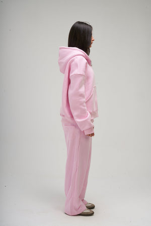 Women – Pink Zip-Up Hoodie – Seemly Essentials