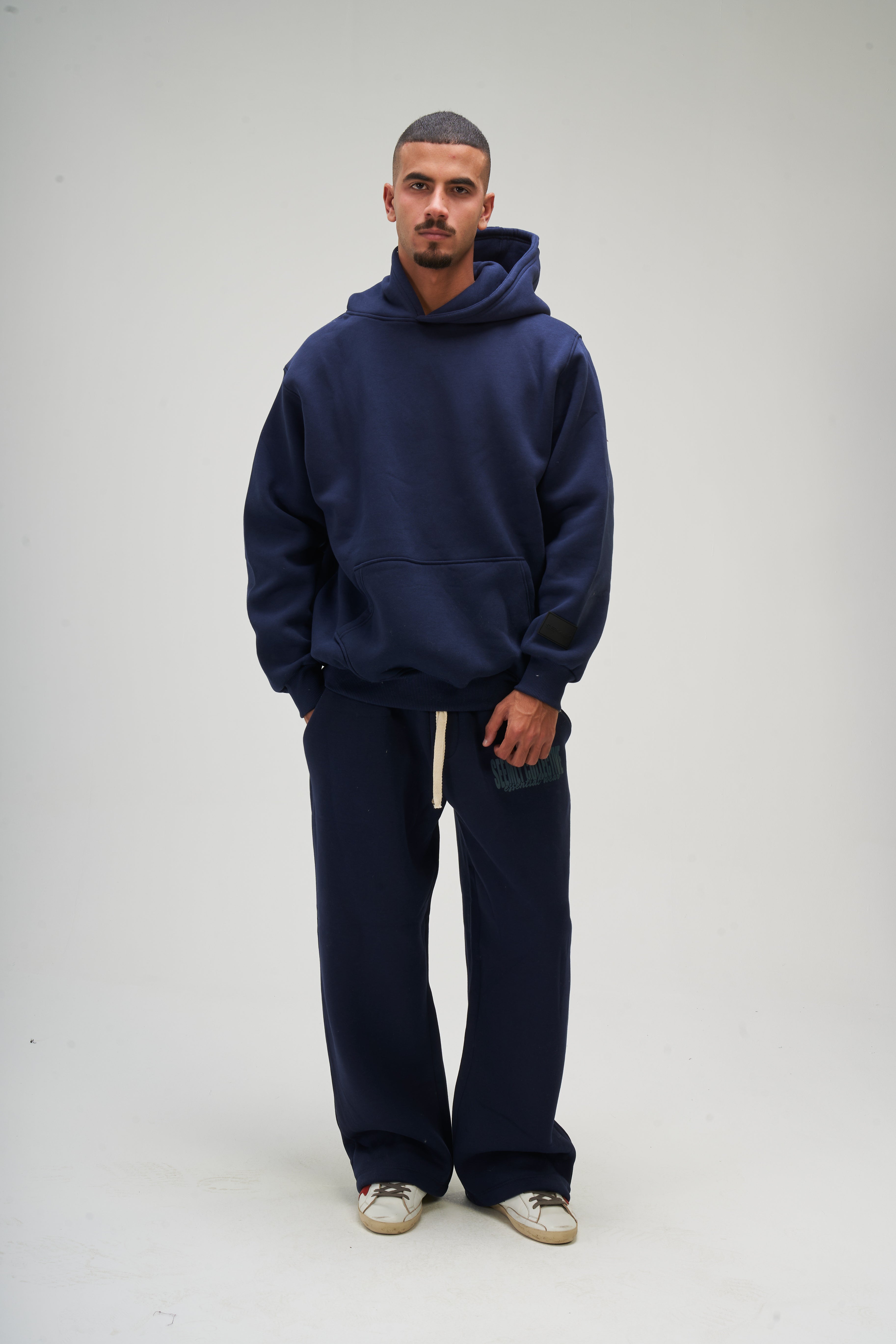 Men – Navy Basic Hoodie – Seemly Essentials