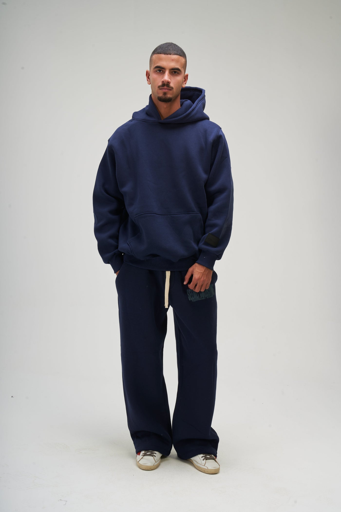 Navy Basic Hoodie