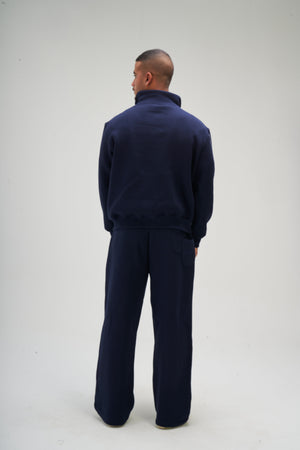 Men – Navy Blue Winter Sweatpants – Seemly Essentials