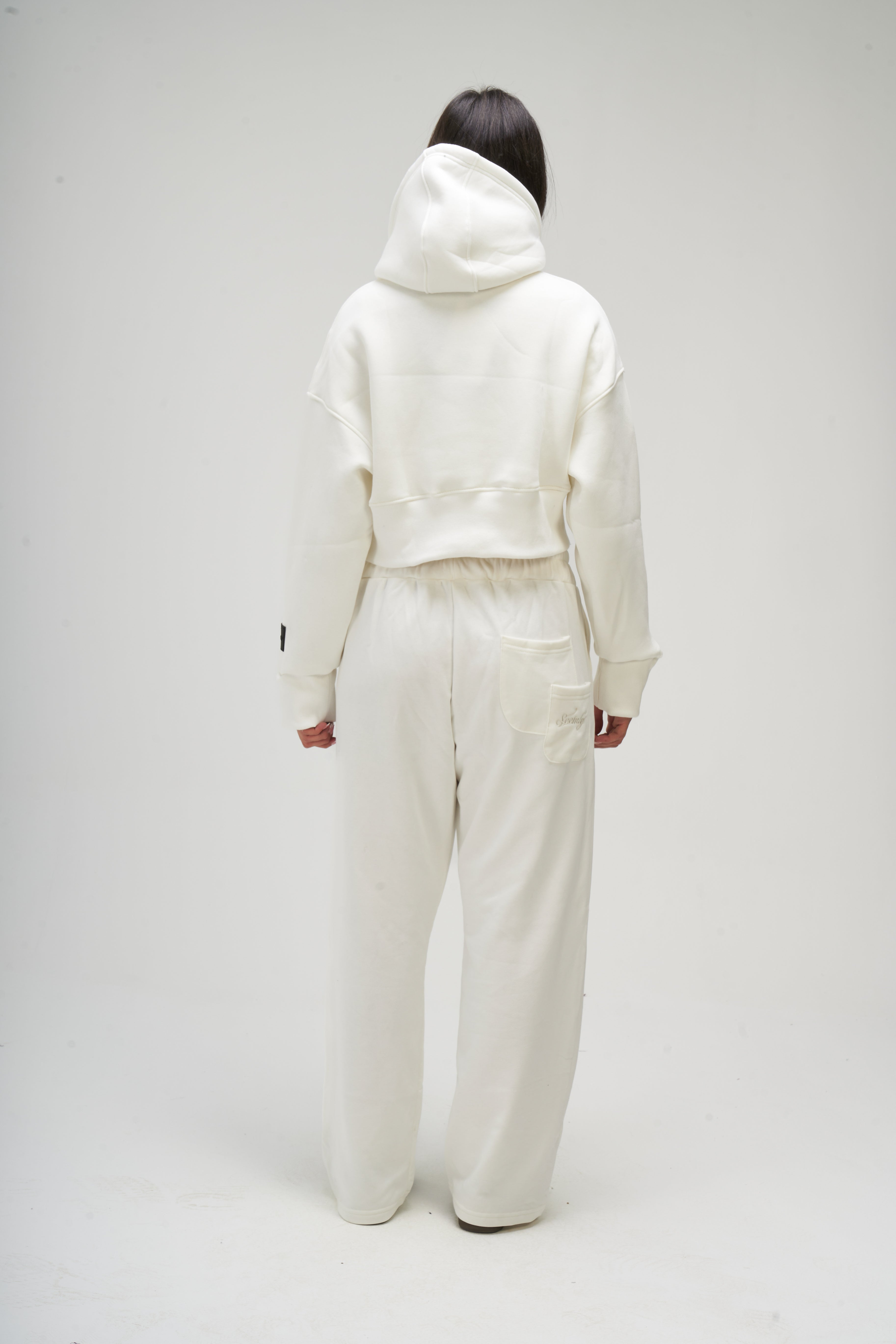 Women – White Baby Hoodie – Seemly Essentials