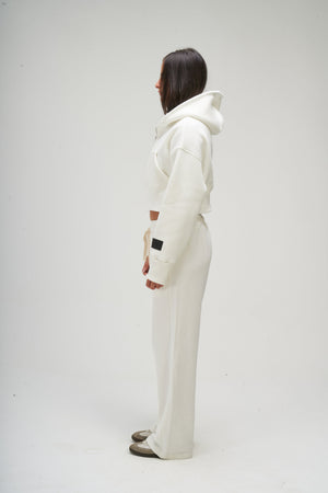 Women – White Baby Zip Up – Seemly Essentials