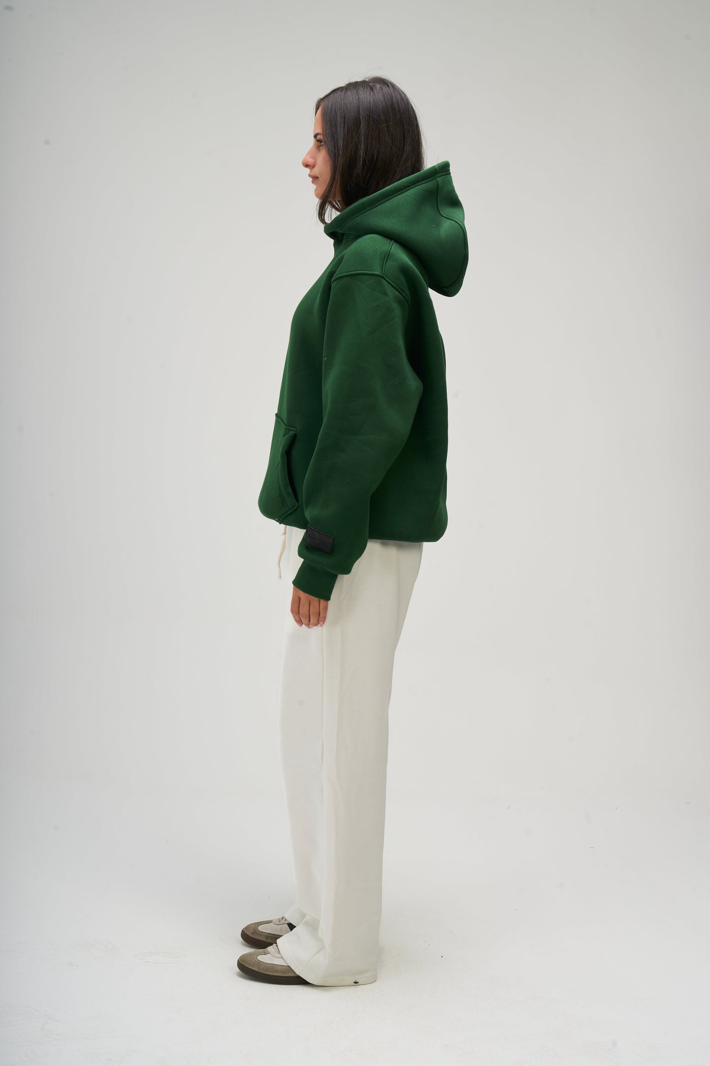 Green Basic Hoodie