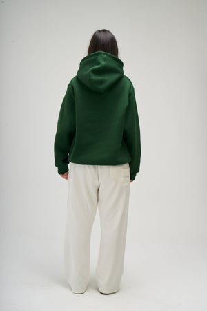 Women – Green Basic Hoodie – Seemly Essentials