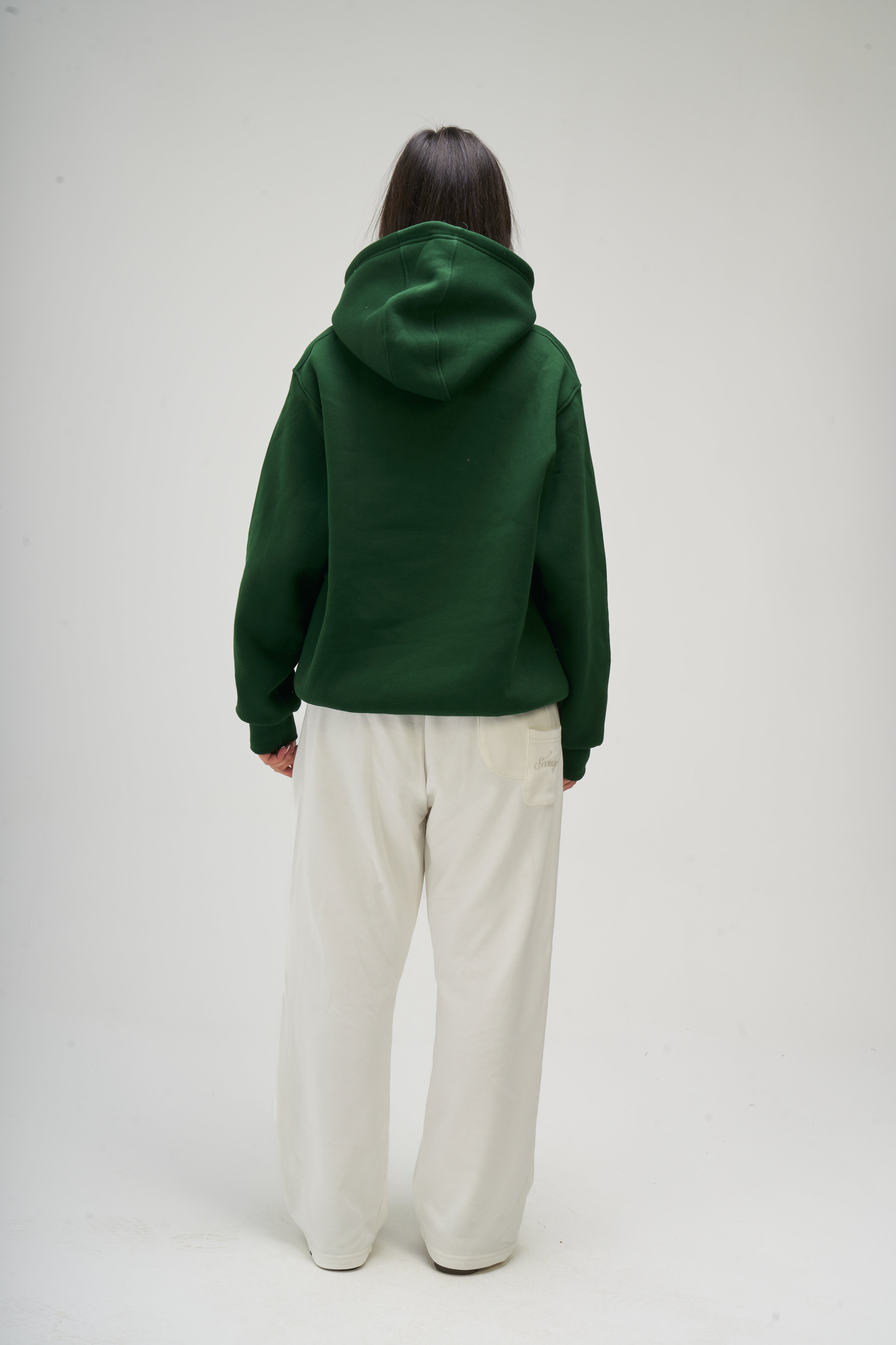 Women – Green Basic Hoodie – Seemly Essentials